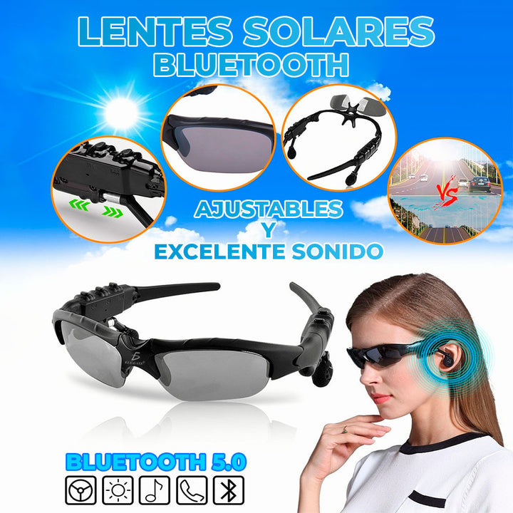 GAFAS INTELIGENTE CON AUDIFONOS