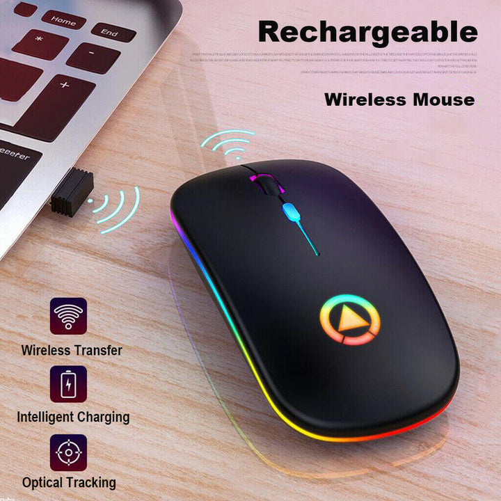Mouse Inalambrico Recargable
