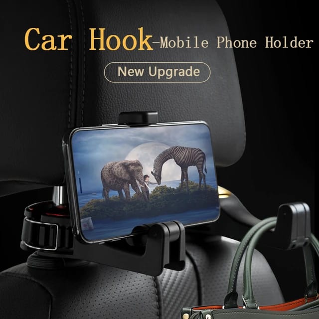 CarHook™ - Set de 2 Soportes de Celular y de Bolsas para Auto
