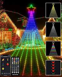LUCES INTELIGENTES LED (RGB) Wifi Bluetooth para Árbol de Navidad