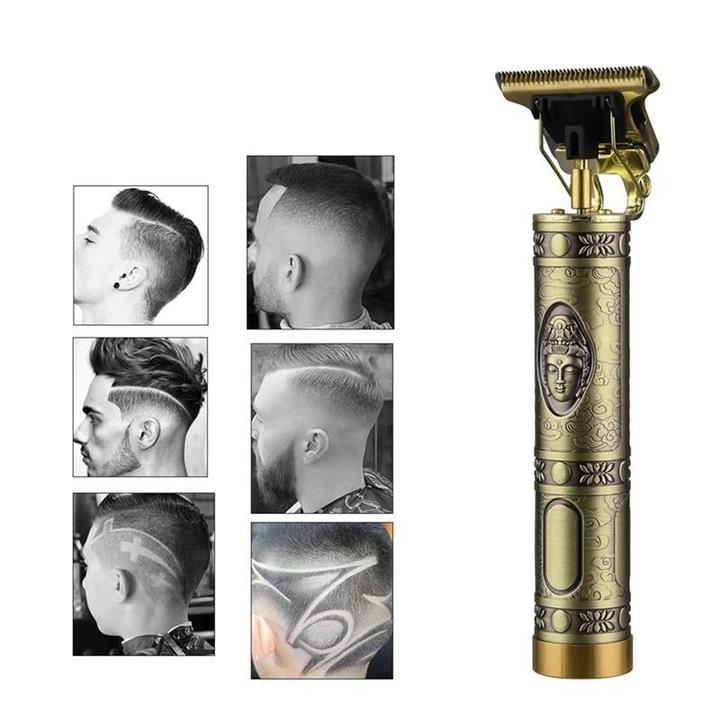 MÁQUINA PROFESIONAL DE BARBA Y CABELLO ORIGINAL (cuerpo de acero)
